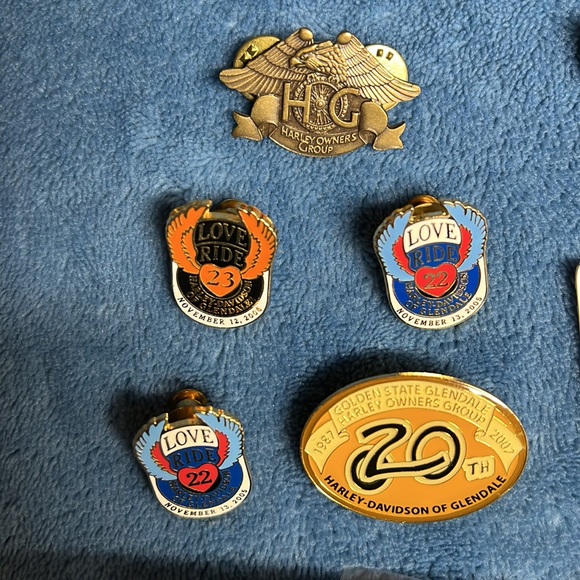 Harley-Davidson Pins 12 pcs - Picture 2 of 9
